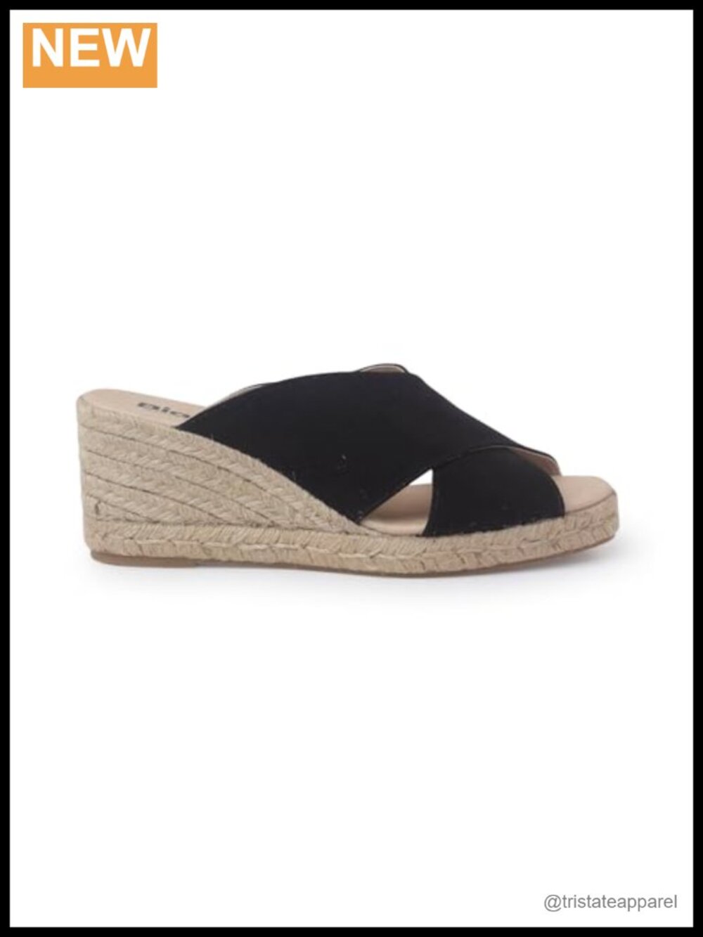 GenoaEspadrille Wedges: Vegan, Sustainable, Cross Strap, Made in Spain